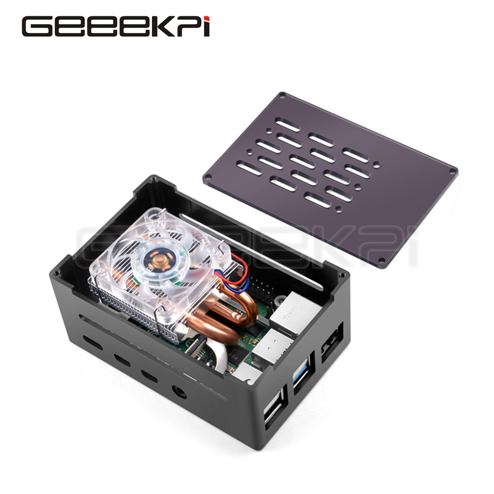GeeekPi อลูมิเนียมอิฐกรณีเชลล์ - Argon One V3 M.2 Nvme Case บทวิจารณ์และราคา