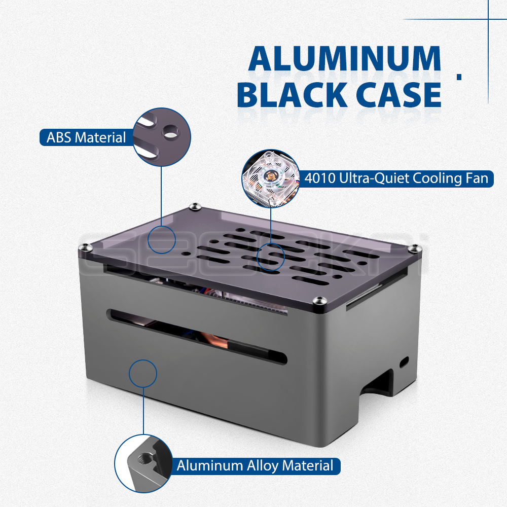 GeeekPi อลูมิเนียมอิฐกรณีเชลล์ - Argon One V3 M.2 Nvme Case บทวิจารณ์และราคา